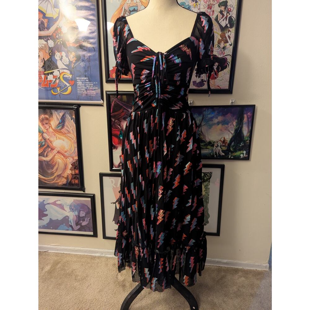 SOLD Blackmilk Ziggy Stardust Tea Party Dress Sz S